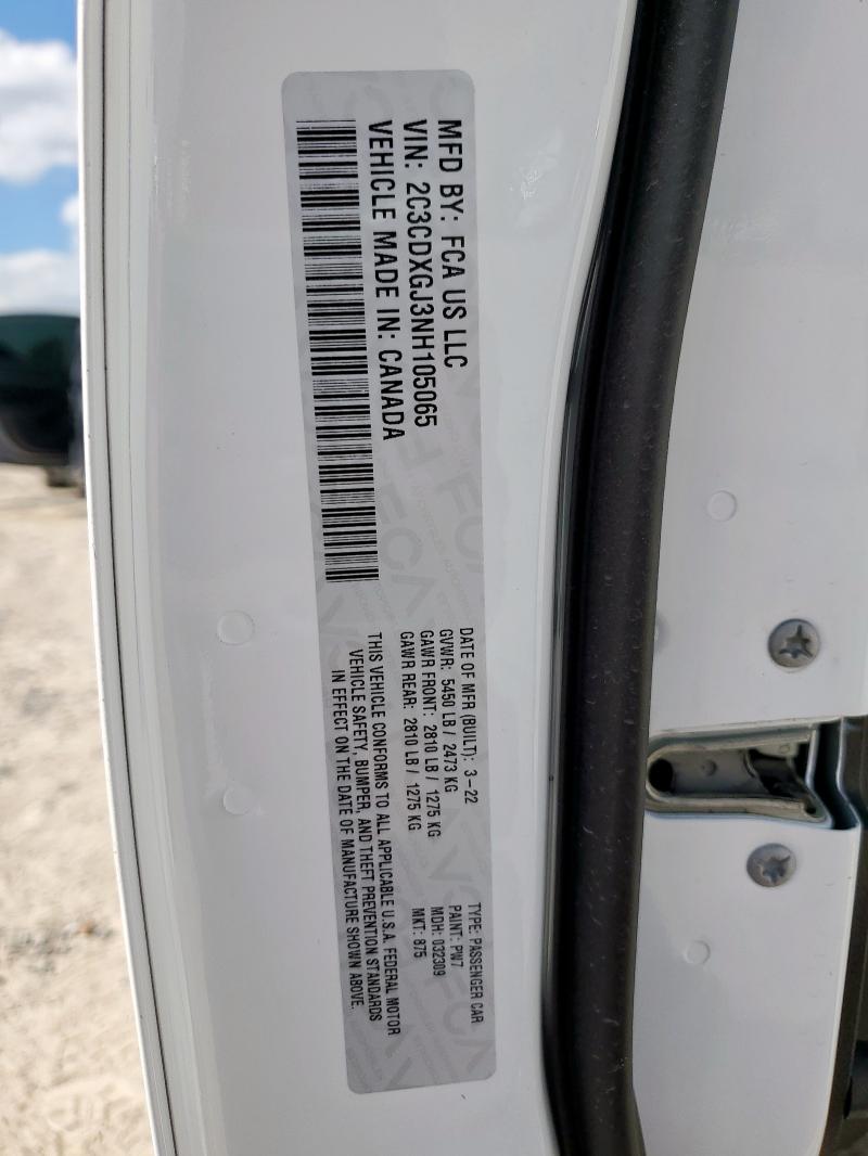 2022 DODGE CHARGER SC #3284577344