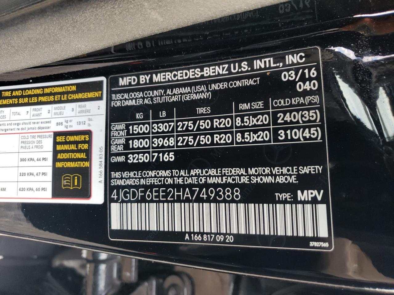 MERCEDES-BENZ GLS-CLASS 450 4MATIC