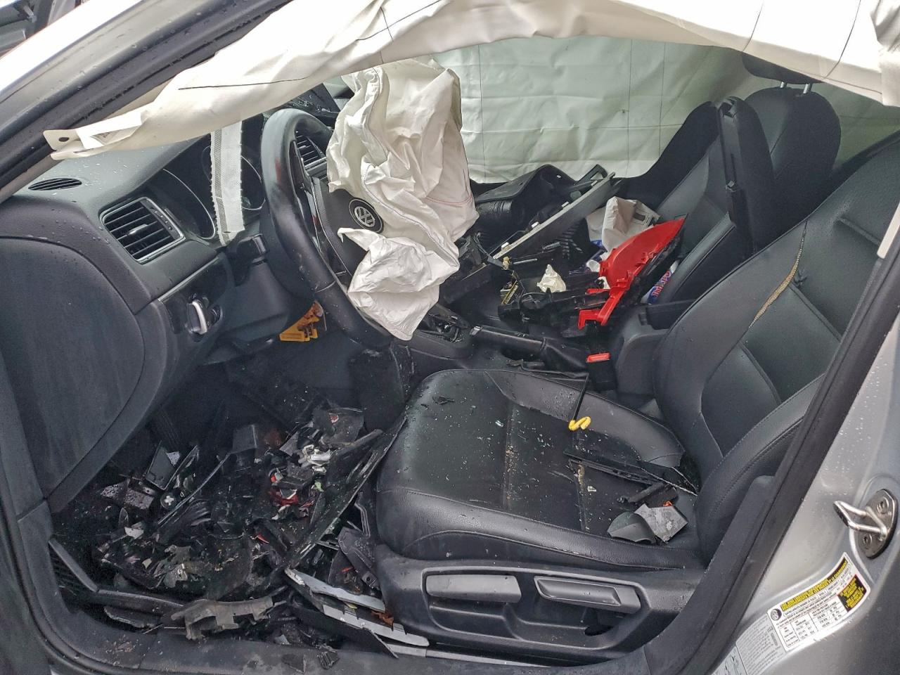 Lot #3315985120 2016 VOLKSWAGEN JETTA SEL