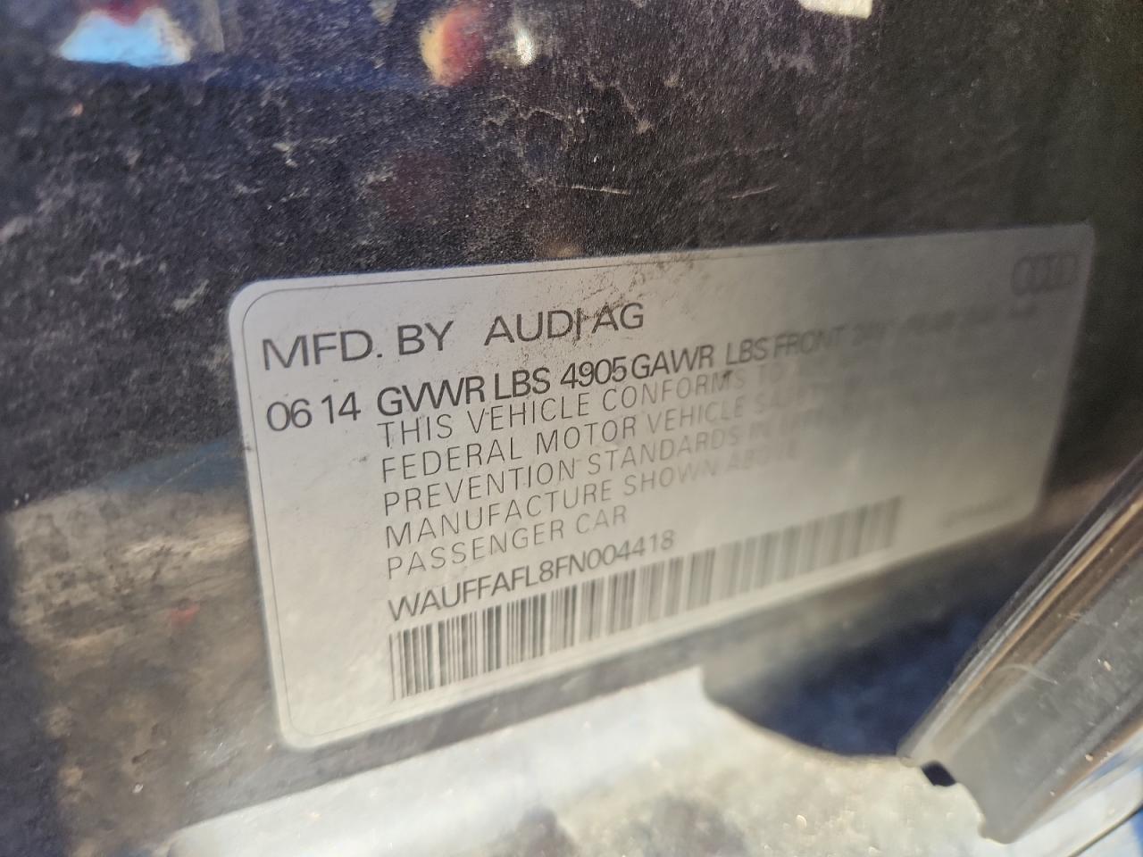 AUDI A4 PREMIUM PLUS