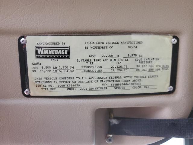 2004 WRKH MOTORHOME #3293331440