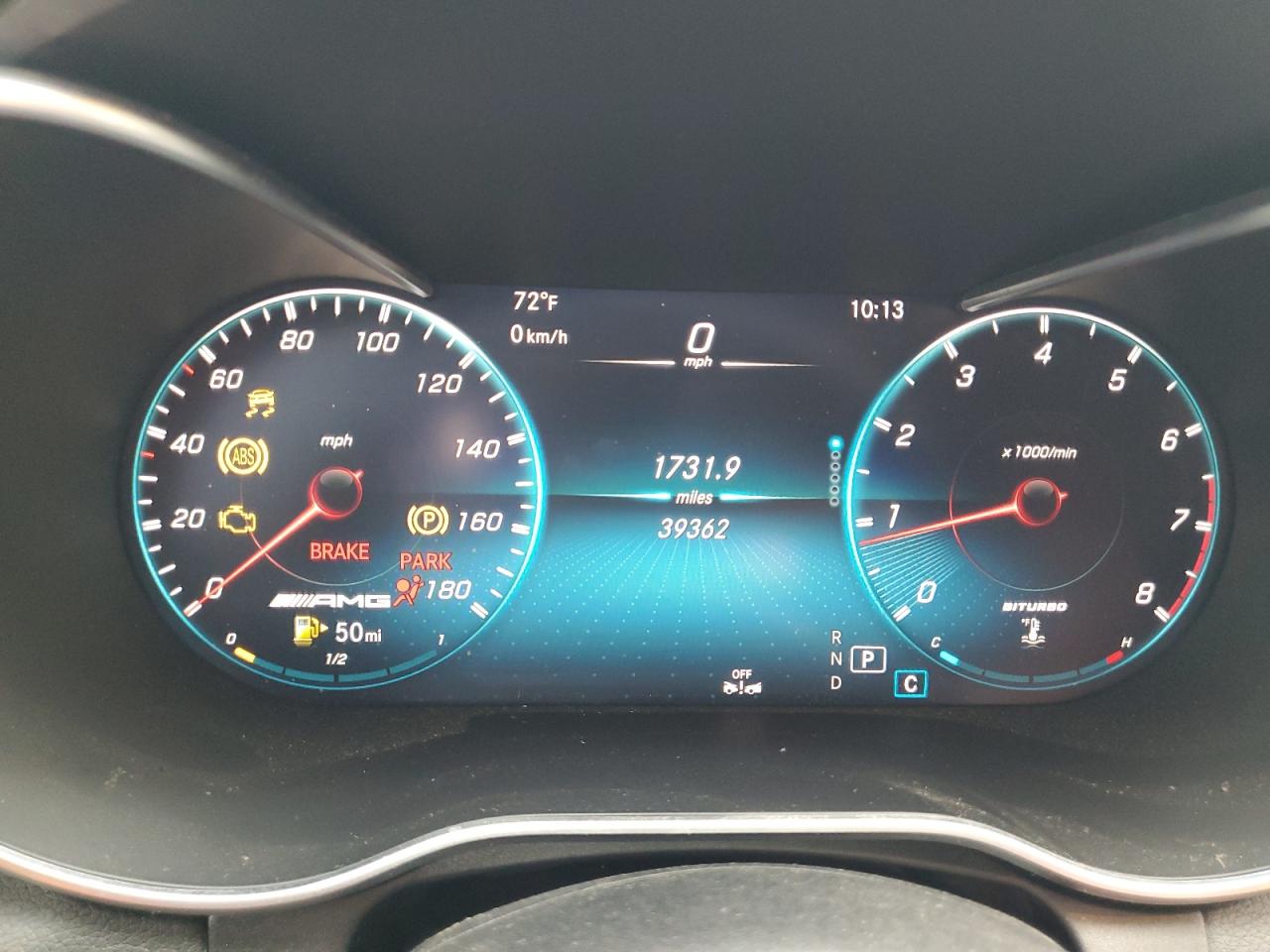 Lot #3316028323 2021 MERCEDES-BENZ C 43 AMG