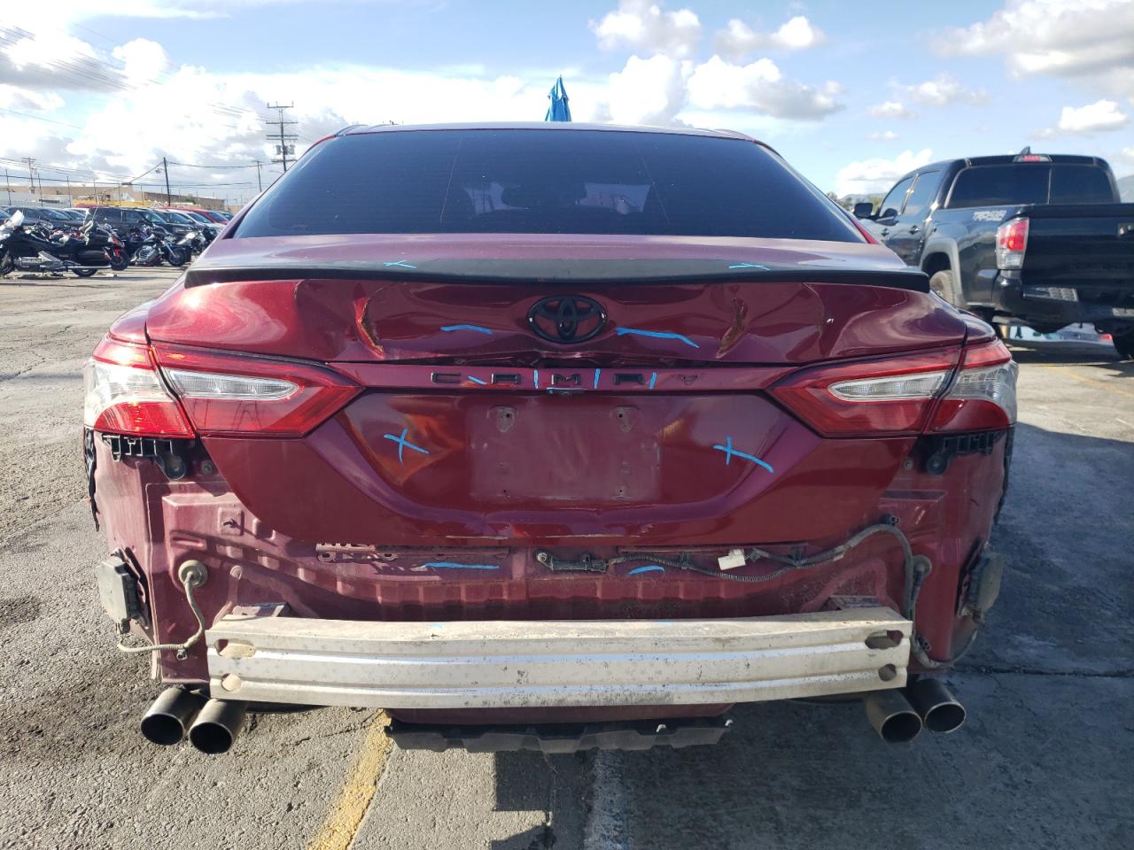 Lot #3309605590 2018 TOYOTA CAMRY XSE