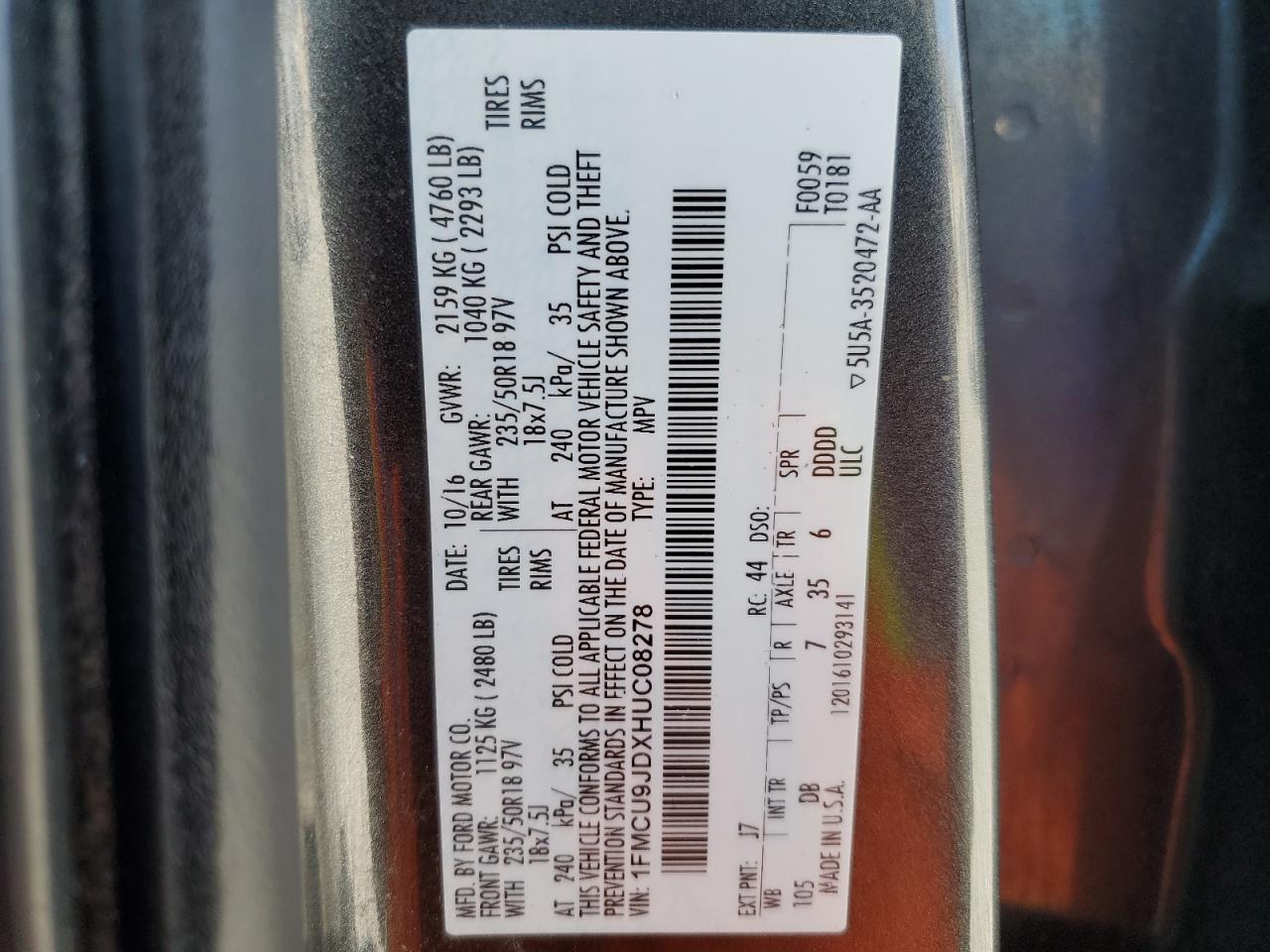 FORD ESCAPE TITANIUM