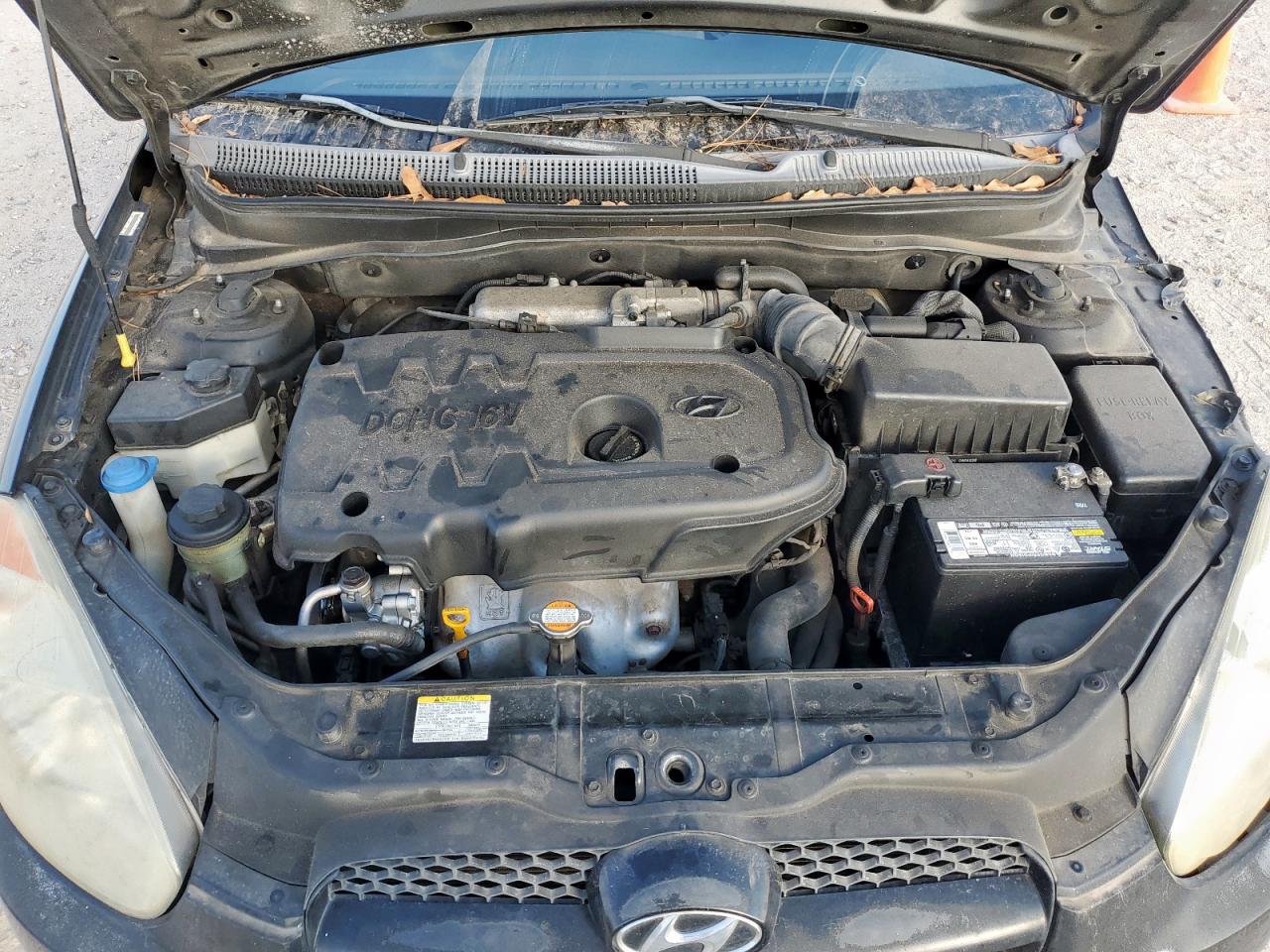 Lot #3287588045 2008 HYUNDAI ACCENT GS