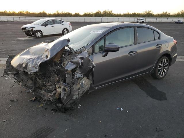 Global Auto Auctions: 2015 HONDA CIVIC EXL