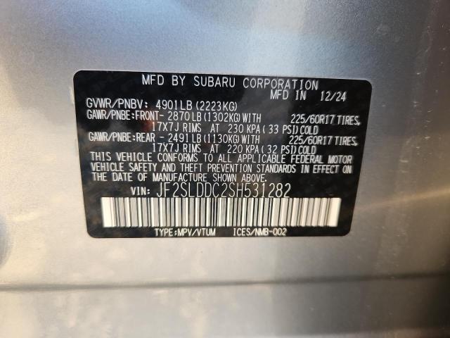 2025 SUBARU FORESTER P #3294157943