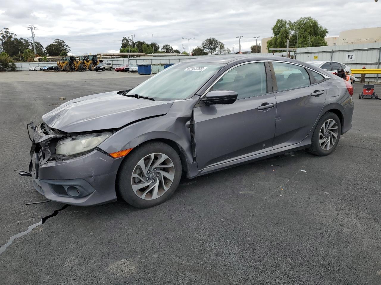 Lot #3312797093 2016 HONDA CIVIC EX