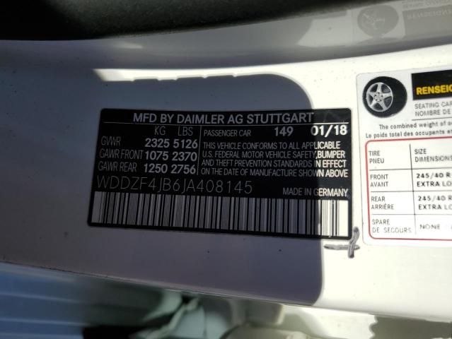 2018 MERCEDES-BENZ E 300 #3296982812