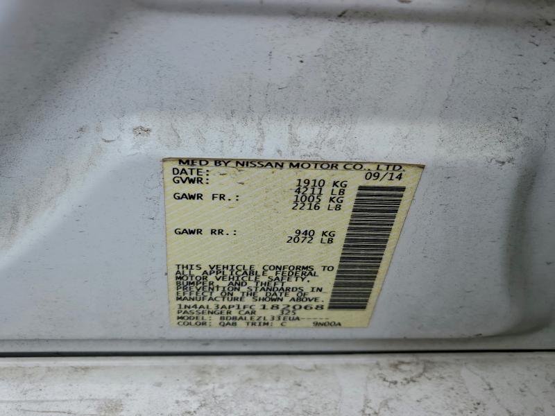 2015 NISSAN ALTIMA 2.5 #3312382771