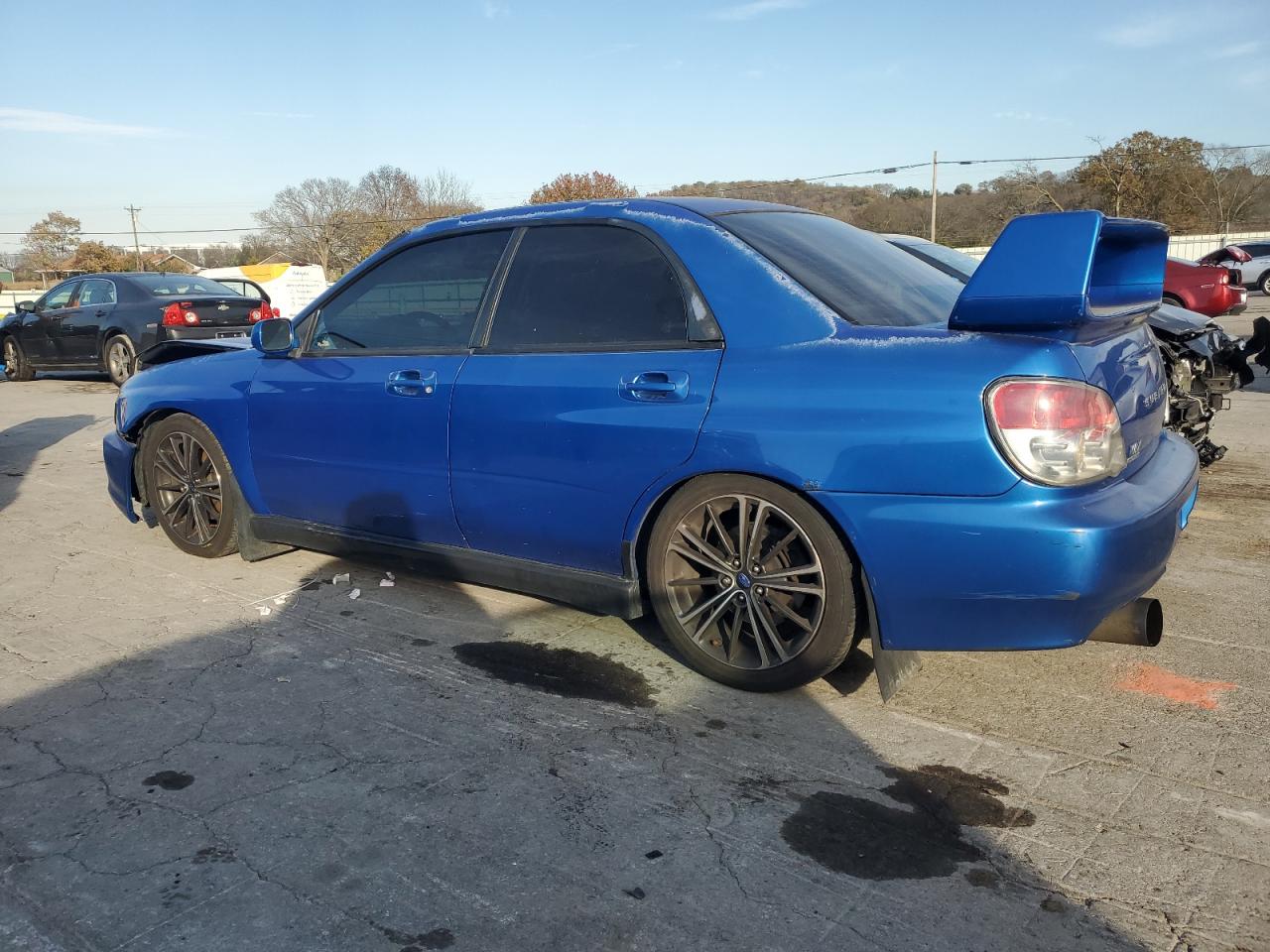 Lot #3297082535 2003 SUBARU IMPREZA WR