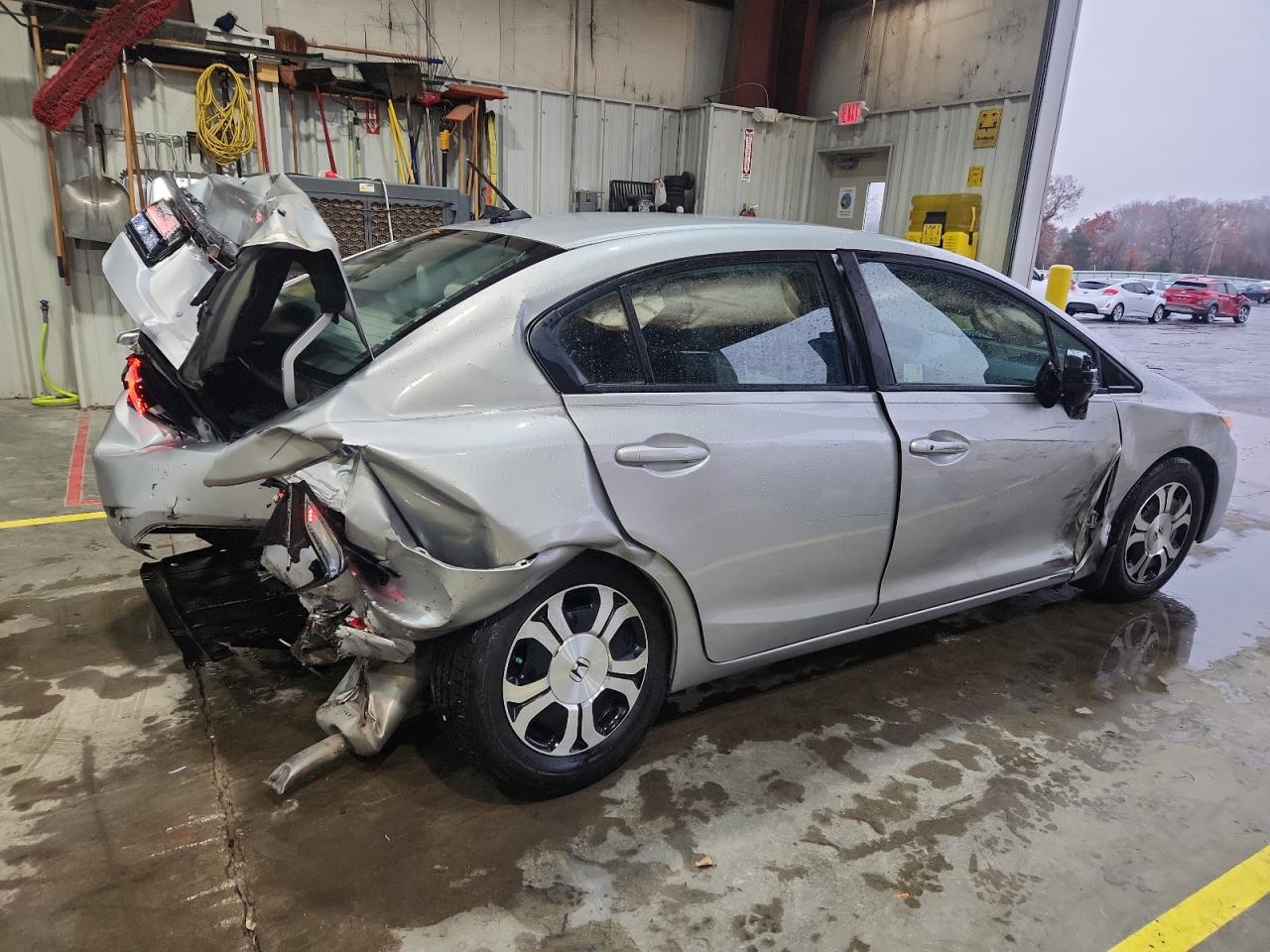 Lot #3301797354 2015 HONDA CIVIC HYBR