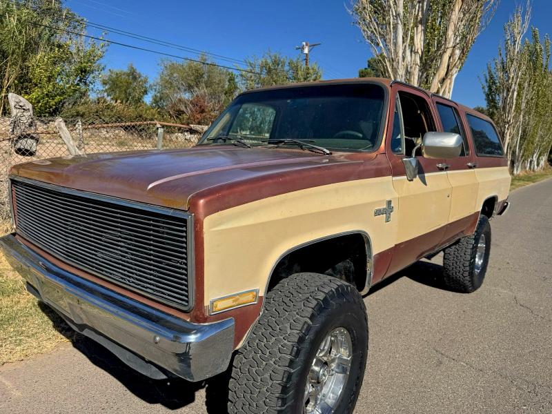 1986 CHEVROLET SUBURBAN K #3296245409