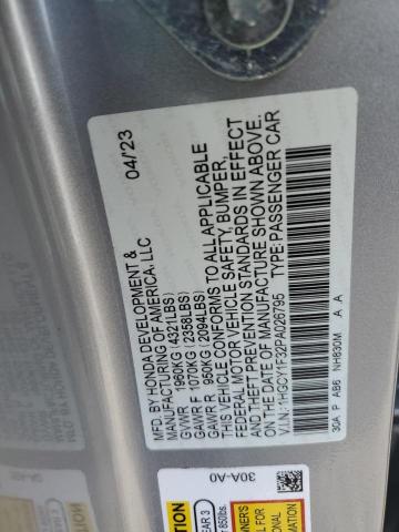 2023 HONDA ACCORD EX #3303611929