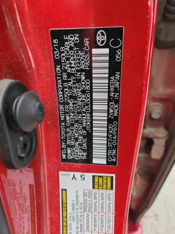 2018 TOYOTA PRIUS JTDKBRFU3J3061800