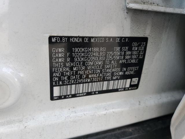 2024 HONDA HR-V SPORT #3301796329