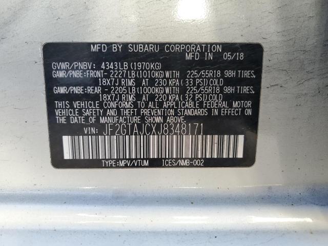 2018 SUBARU CROSSTREK #3297219411