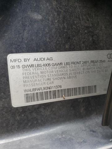 2016 AUDI A4 PREMIUM #3297147534