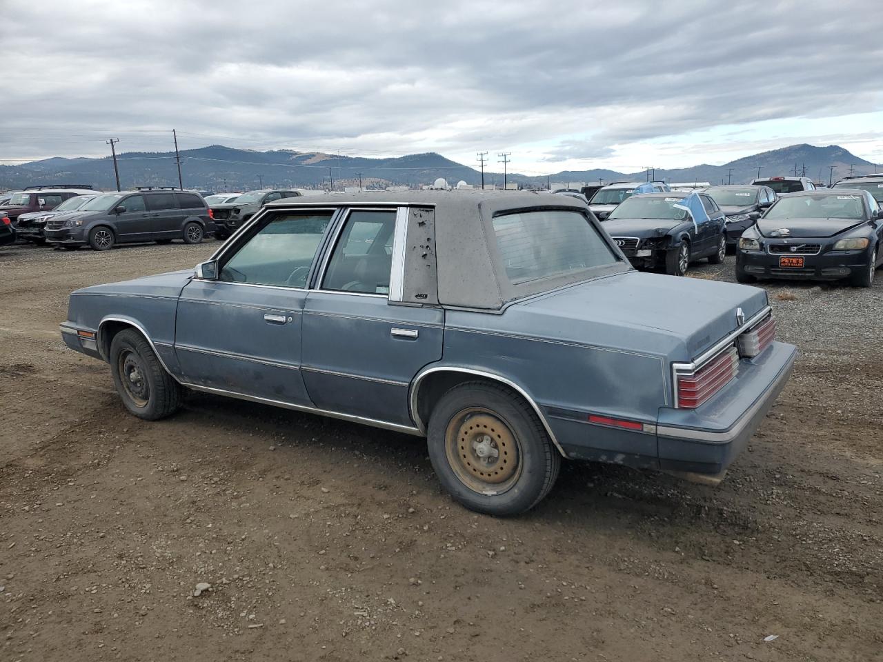 Lot #3291232961 1985 CHRYSLER LEBARON
