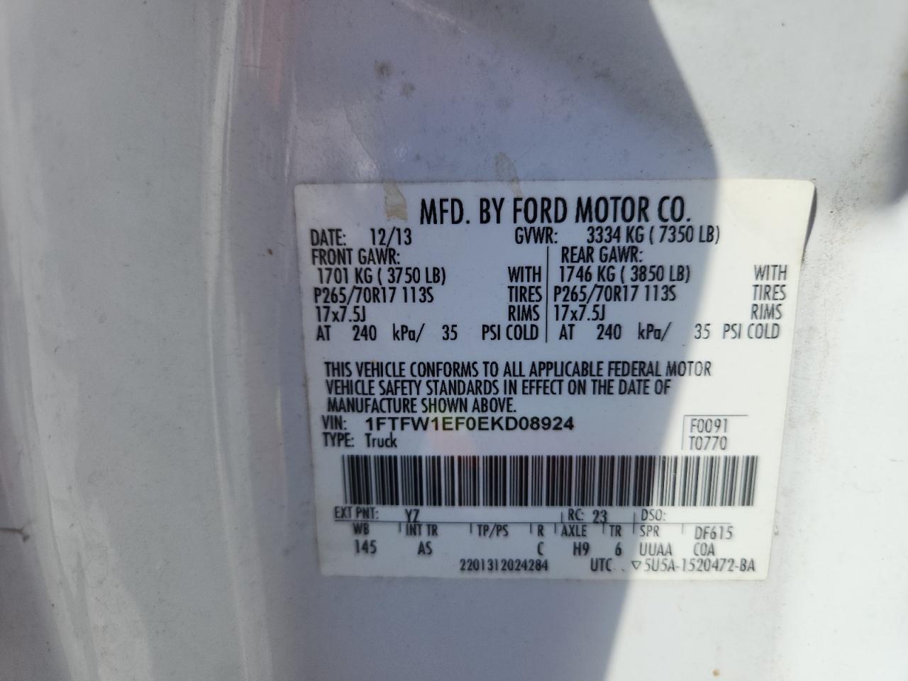 FORD F-150 SUPERCREW