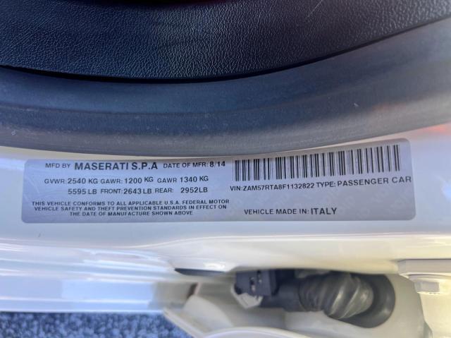 2015 MASERATI GHIBLI S - ZAM57RTA8F1132822