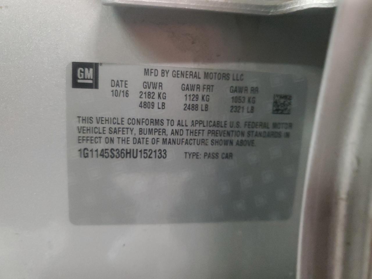 CHEVROLET IMPALA PREMIER