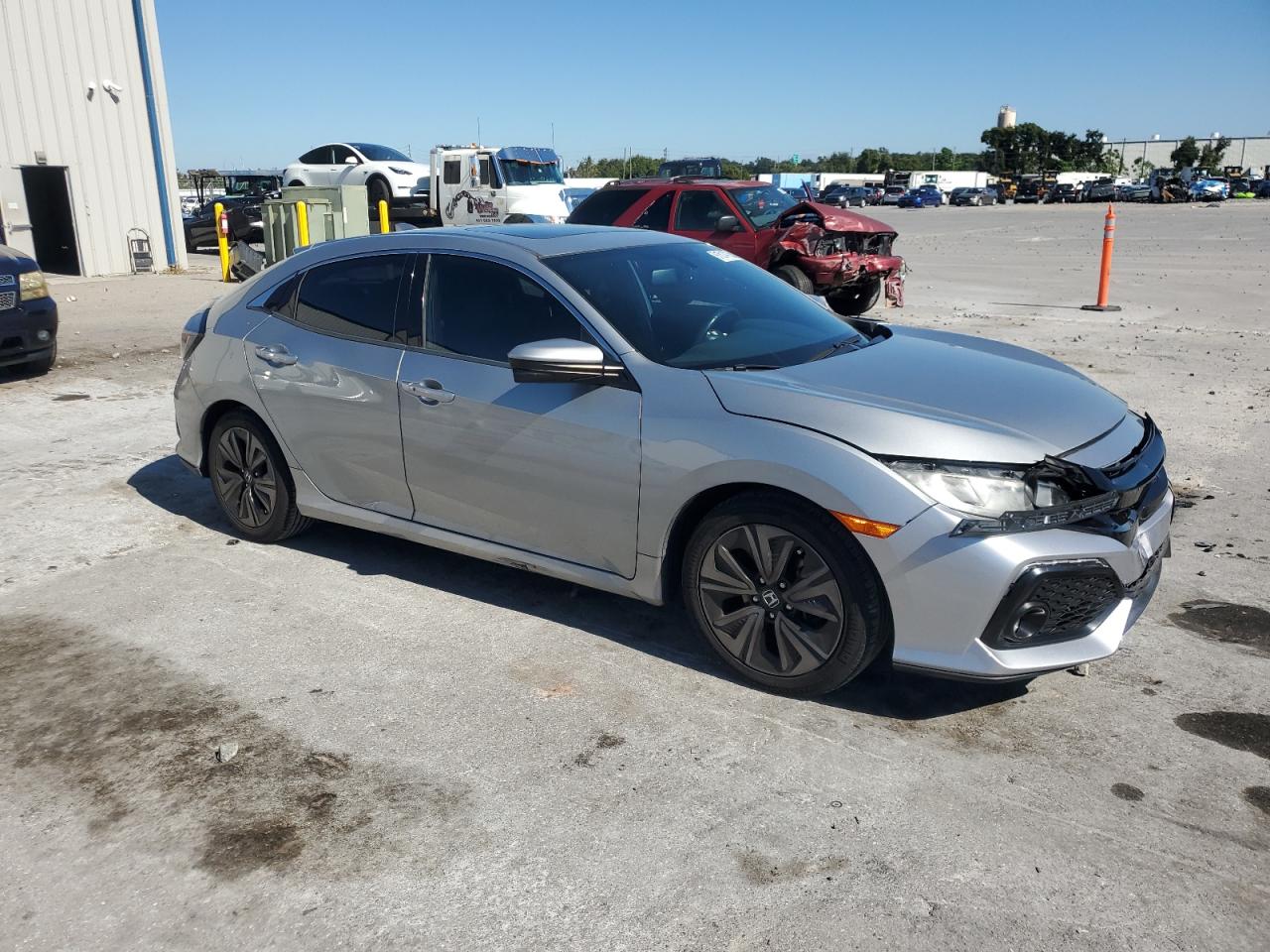 Lot #3301828358 2017 HONDA CIVIC EXL