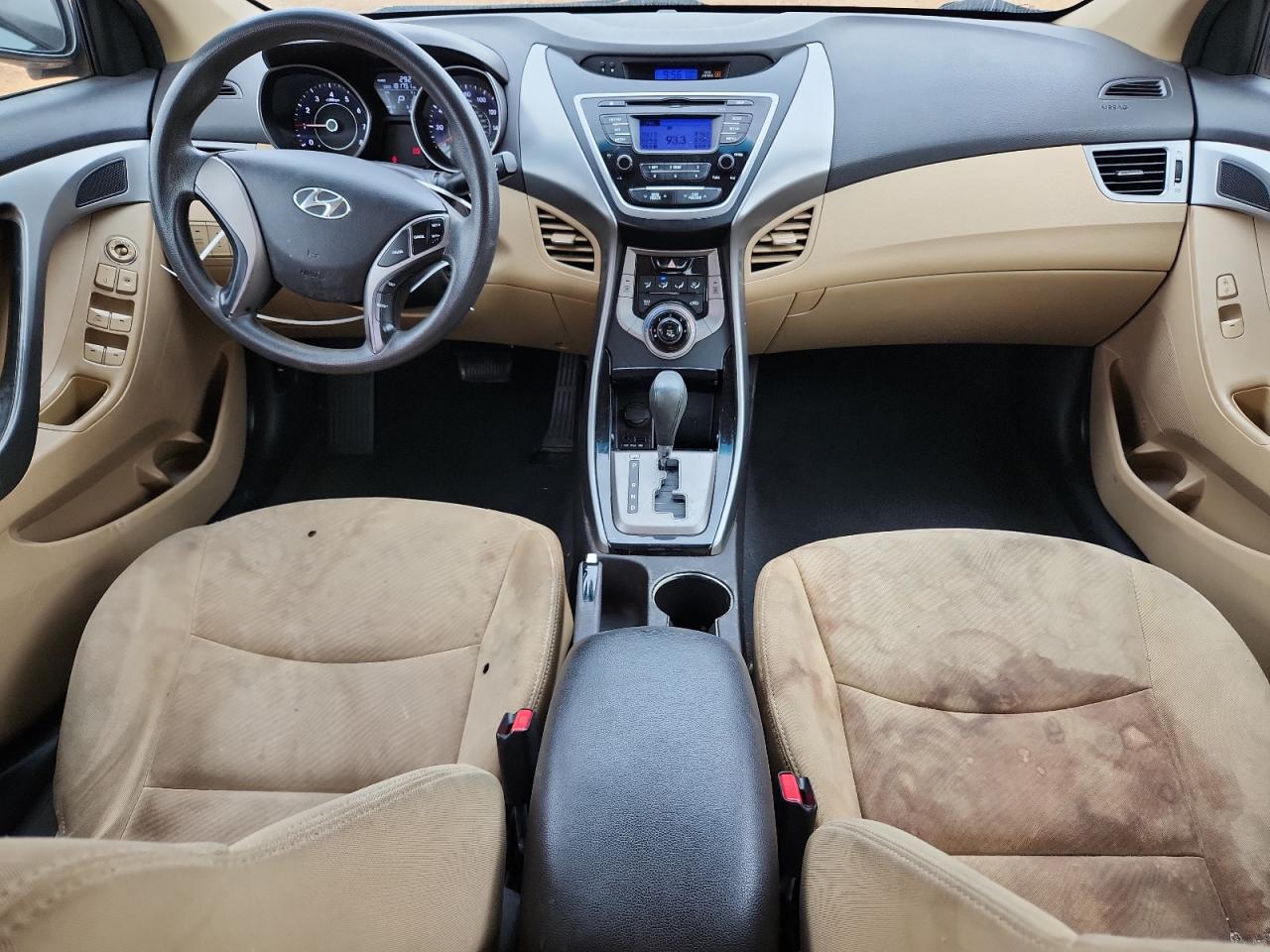 Lot #3301778359 2013 HYUNDAI ELANTRA GL