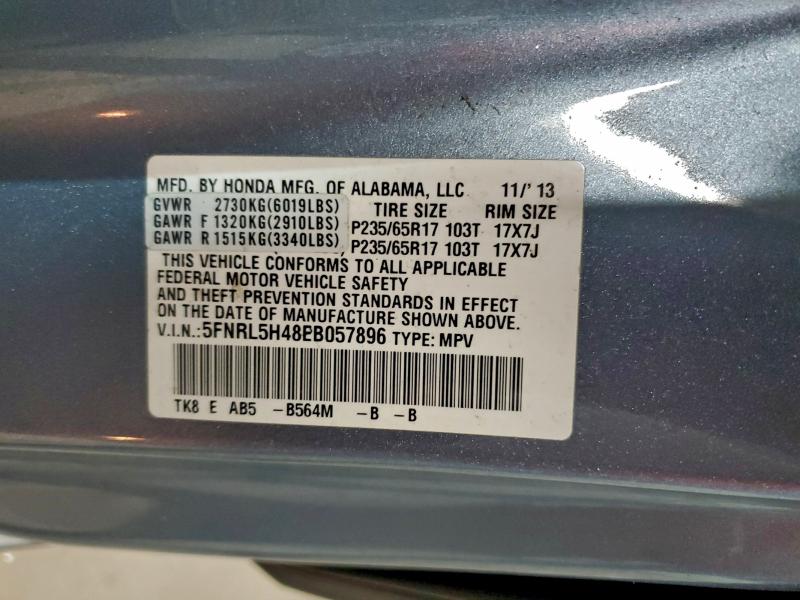 2014 HONDA ODYSSEY EX #3298149252