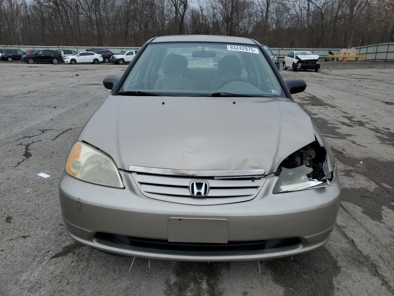 Lot #3301893470 2003 HONDA CIVIC LX