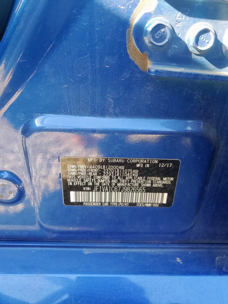 2018 SUBARU WRX PREMIU #3291549944