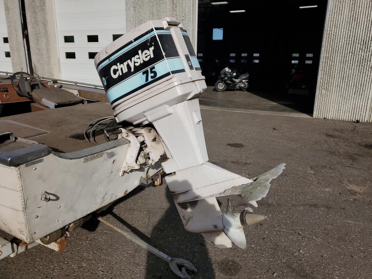 Lot #3291376150 1978 SEA NYMPH BOAT W/TRL