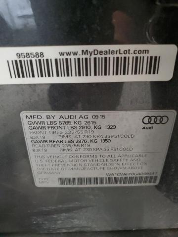 2016 AUDI Q5 TDI PRE #3302714035