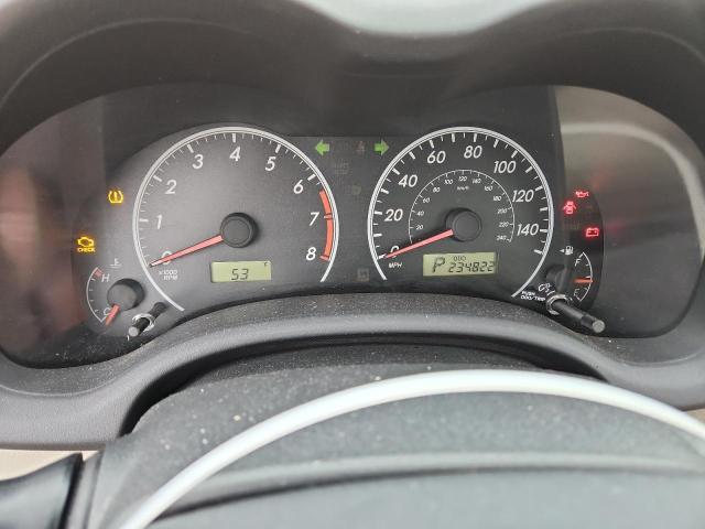 2012 TOYOTA COROLLA BA #3294215283