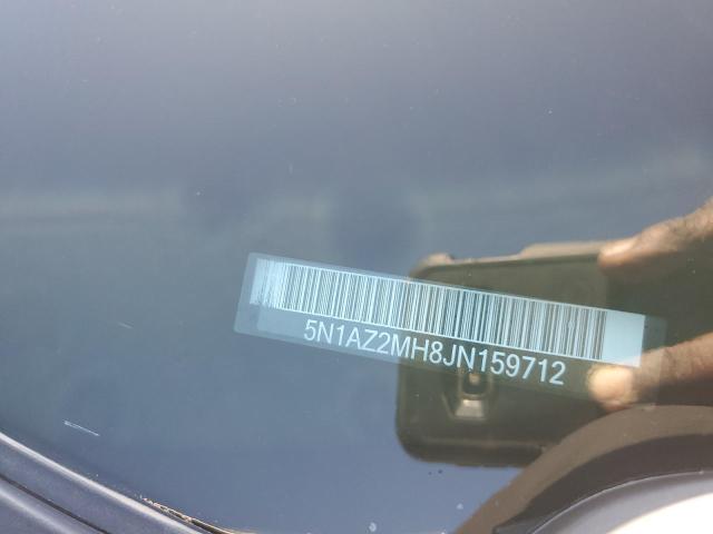 2018 NISSAN MURANO S #3302710999