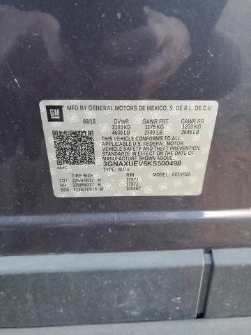 2019 CHEVROLET EQUINOX LT #3302884903