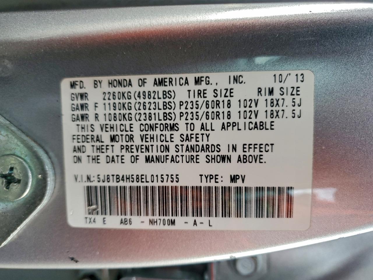 ACURA RDX TECHNOLOGY