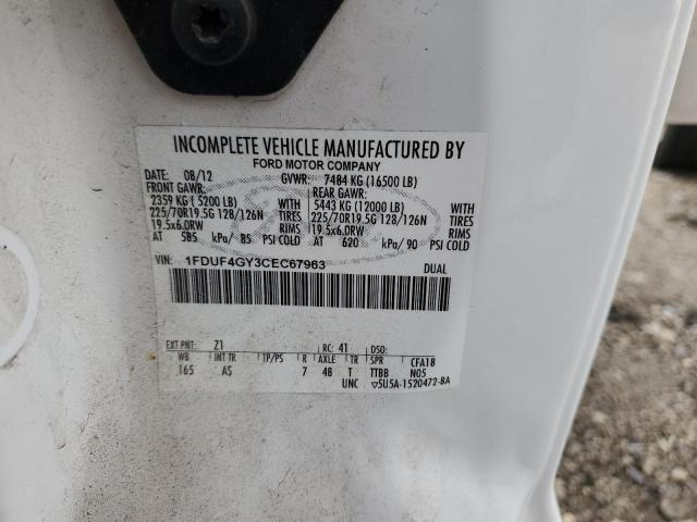 2012 FORD F450 SUPER #3292309265