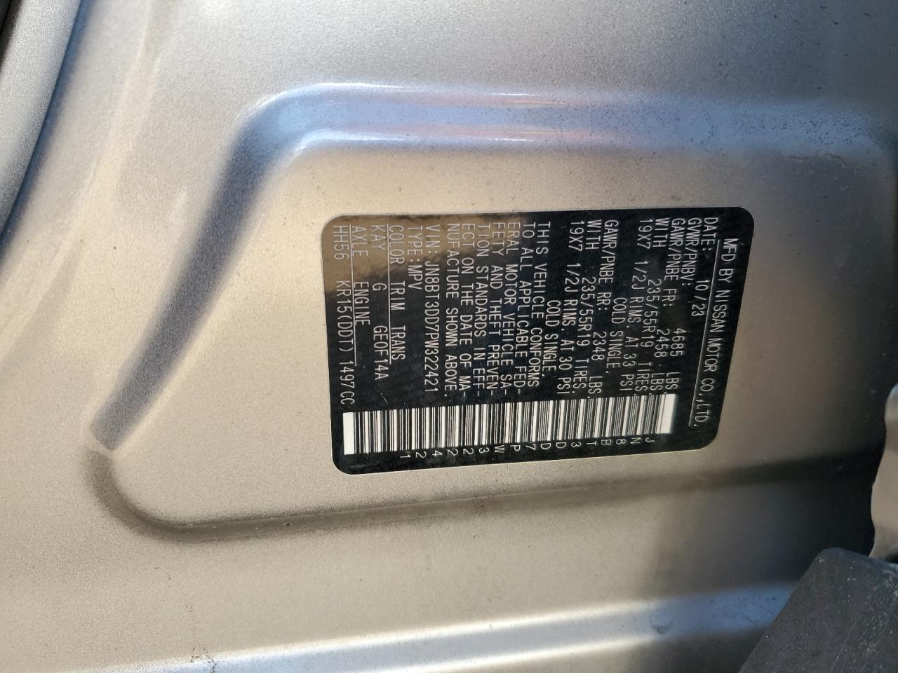 NISSAN ROGUE PLATINUM