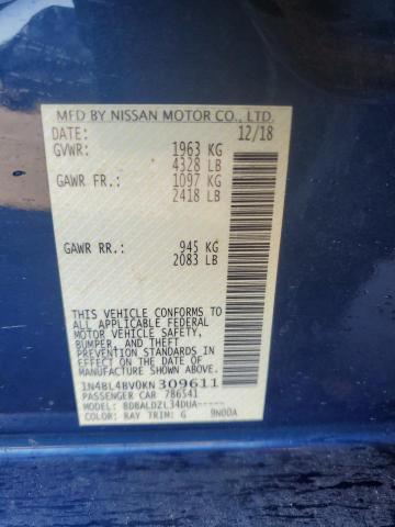 2019 NISSAN ALTIMA S #3301767424