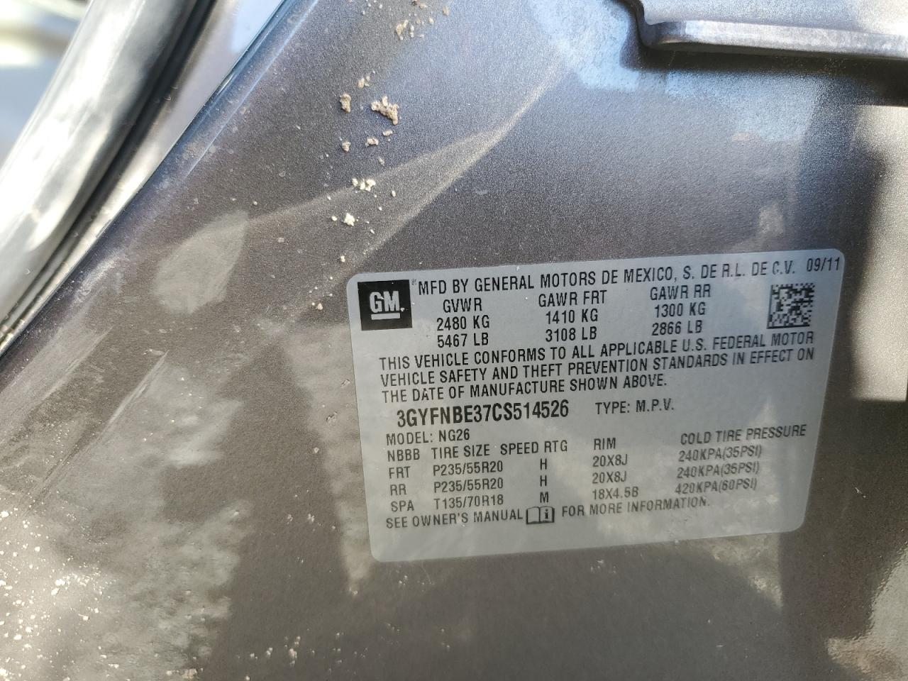 CADILLAC SRX PERFORMANCE COLLECTION