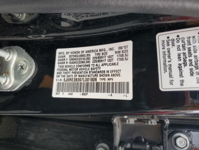 2007 HONDA CR-V LX #3302743032