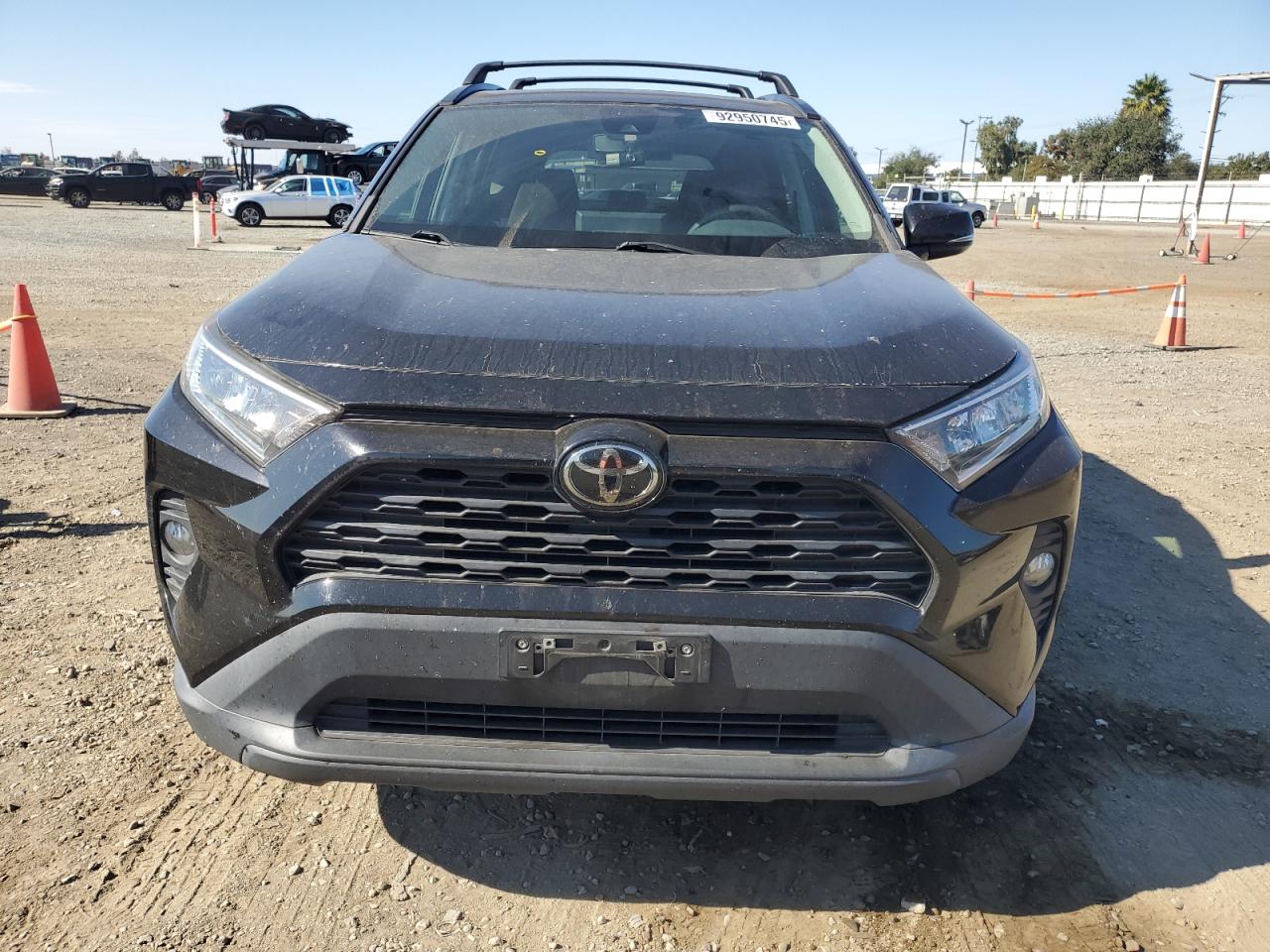 Lot #3318065380 2021 TOYOTA RAV4 XLE