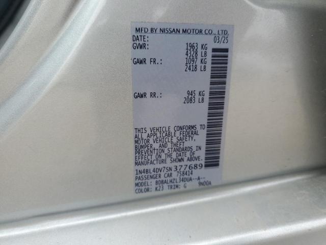 2025 NISSAN ALTIMA SV #3304602442