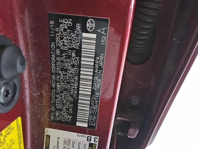 2019 TOYOTA C-HR XLE #3286514143