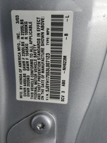 2003 HONDA ELEMENT EX #3297956829