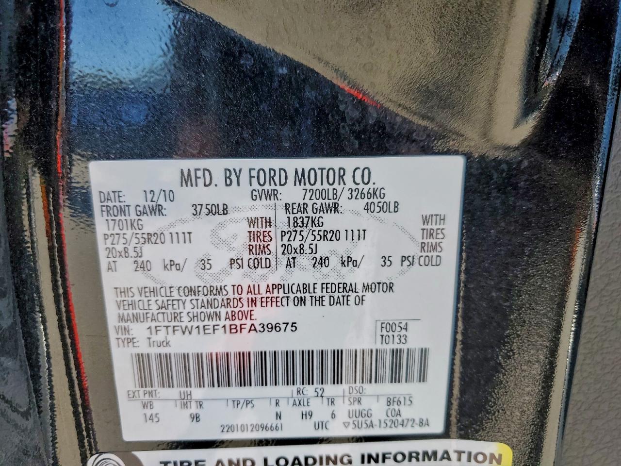 FORD F-150 SUPERCREW