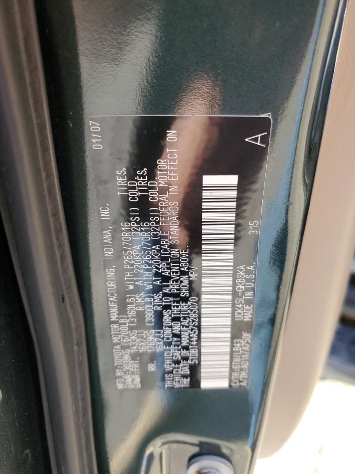 Lot #3282361281 2007 TOYOTA SEQUOIA SR