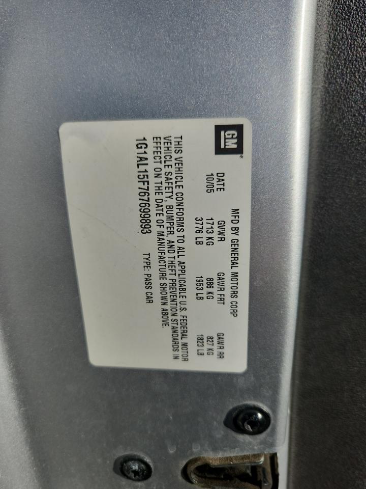 Lot #3302847894 2006 CHEVROLET COBALT LT