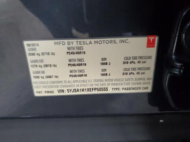 2014 TESLA MODEL S #3304811649